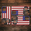 Elephant American Flag iPhone Case teelaunch