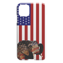 Elephant American Flag iPhone Case teelaunch