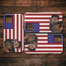 Elephant American Flag iPhone Case teelaunch