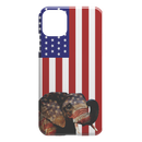 Elephant American Flag iPhone Case teelaunch