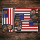 Elephant American Flag iPhone Case