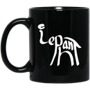 Elephant Coffee Mug Elephant Gift 11oz - 15oz Black Mug CustomCat