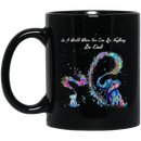 Elephant Coffee Mug In A World Where You Can Be Anything Be Kind Mom Baby Elephant 11oz - 15oz Black Mug CustomCat