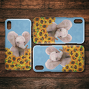Elephant Sunflower iPhone Case