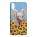 Elephant Sunflower iPhone Case