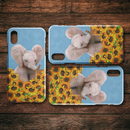 Elephant Sunflower iPhone Case