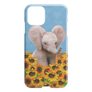 Elephant Sunflower iPhone Case