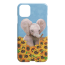 Elephant Sunflower iPhone Case