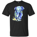 Elephant T-Shirt Baby Elephant Walking On Water Cute Elephant Walk Gift Tee Shirt CustomCat