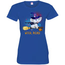 Elephant T-Shirt Baby Witch Elephant Flying Please Riding Broom Pumpkin Halloween Gift Tee Shirt CustomCat