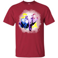 Elephant T-Shirt Colorful Elephant Baby Drawing Hawaiian Expression Tees Colorful Graphic Tee Shirt CustomCat