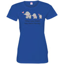 Elephant T-Shirt Cute Elephant Follow Your Dreams They Know The Way Triad Elephant Tee Shirt CustomCat