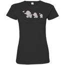Elephant T-Shirt Cute Elephant Follow Your Dreams They Know The Way Triad Elephant Tee Shirt CustomCat