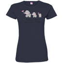 Elephant T-Shirt Cute Elephant Follow Your Dreams They Know The Way Triad Elephant Tee Shirt CustomCat