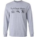 Elephant T-Shirt I'm A Simple Woman Coffee Cup Pizza Elephant Gift For Girl Tee Shirt CustomCat