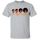 EV FRO LUTION Black Women Melanin Queen T-shirt CustomCat