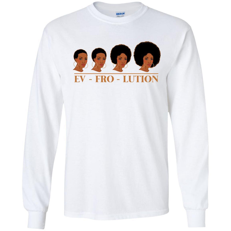 EV FRO LUTION Black Women Melanin Queen T-shirt CustomCat