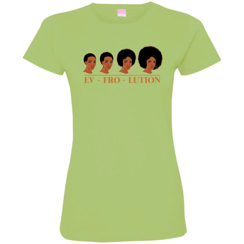 EV FRO LUTION Black Women Melanin Queen T-shirt CustomCat