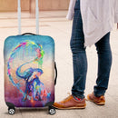 Fabulous Elephant Water Color Luggage Cover interestprint