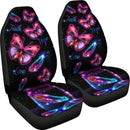 Faith Hope Love Butterfly In Dark Car Seat Covers (Set of 2) interestprint