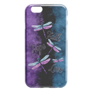 Faith Hope Love Four Dragonflies Purple Black And Blue iPhone Case teelaunch