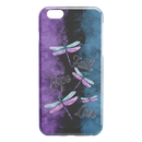 Faith Hope Love Four Dragonflies Purple Black And Blue iPhone Case teelaunch