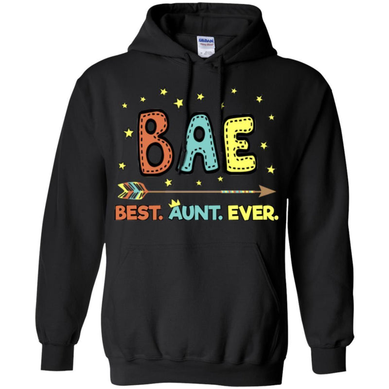 Family T-Shirt Funny Bae Best Aunt Ever Shirts CustomCat