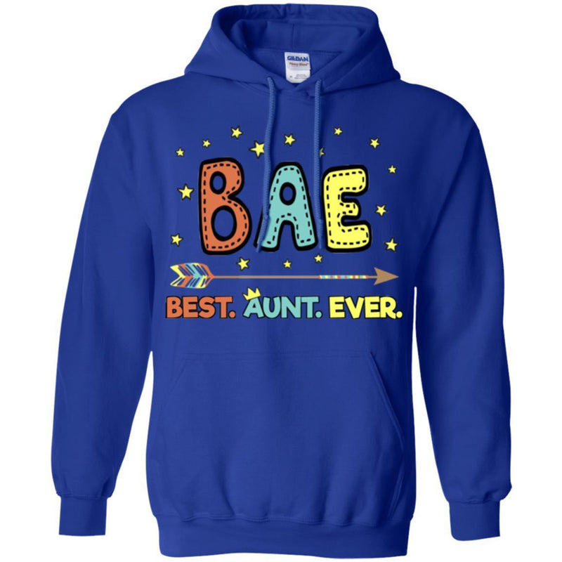 Family T-Shirt Funny Bae Best Aunt Ever Shirts CustomCat