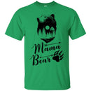Family T-Shirt Women Mama Bear Graphic Tees Cute Funny Gift Shirts CustomCat
