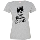 Family T-Shirt Women Mama Bear Graphic Tees Cute Funny Gift Shirts CustomCat