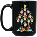 Famous Anime Cartoon Christmas Tree Printed on Mug 11 Oz - 15 Oz CustomCat