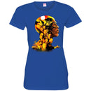 Famous Man in Black T-shirt For Melanin Kings CustomCat