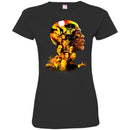 Famous Man in Black T-shirt For Melanin Kings CustomCat