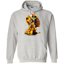 Famous Man in Black T-shirt For Melanin Kings CustomCat