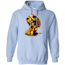 Famous Man in Black T-shirt For Melanin Kings CustomCat