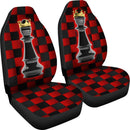 Fantastic Love Of Black King And Queen Chess Car Seat Covers (Set Of 2) interestprint
