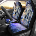 Fantastic Watercolor Horse Painting Car Seat Covers (Set Of 2)