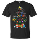 Farm T-Shirt Christmas Tree Farm Agricultural Machinery Farm Vehicles Farmer Gift Shirts CustomCat