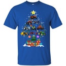 Farm T-Shirt Christmas Tree Farm Agricultural Machinery Farm Vehicles Farmer Gift Shirts CustomCat