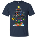 Farm T-Shirt Christmas Tree Farm Agricultural Machinery Farm Vehicles Farmer Gift Shirts CustomCat