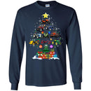 Farm T-Shirt Christmas Tree Farm Agricultural Machinery Farm Vehicles Farmer Gift Shirts CustomCat