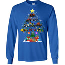 Farm T-Shirt Christmas Tree Farm Agricultural Machinery Farm Vehicles Farmer Gift Shirts CustomCat