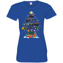 Farm T-Shirt Christmas Tree Farm Agricultural Machinery Farm Vehicles Farmer Gift Shirts CustomCat