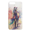 Fascinated Watercolor Runing Horse iPhone Case