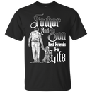 Father and Son Best Friends For Life T-shirt CustomCat