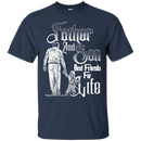 Father and Son Best Friends For Life T-shirt CustomCat