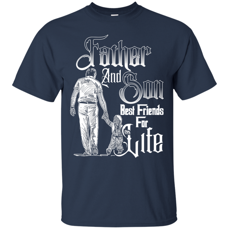 Father and Son Best Friends For Life T-shirt CustomCat