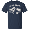 Father and Son Best Friends For Life Tshirt for Father's Day CustomCat