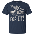 Father and Son Best Friends for Life tshirt - Perfect gift idea for Father's Day CustomCat