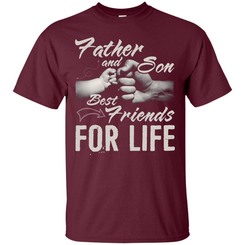 Father and Son Best Friends for Life tshirt - Perfect gift idea for Father's Day CustomCat